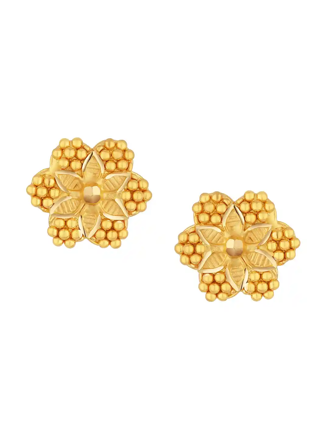 Buy Joyalukkas Women 22KT Gold Stud Earrings