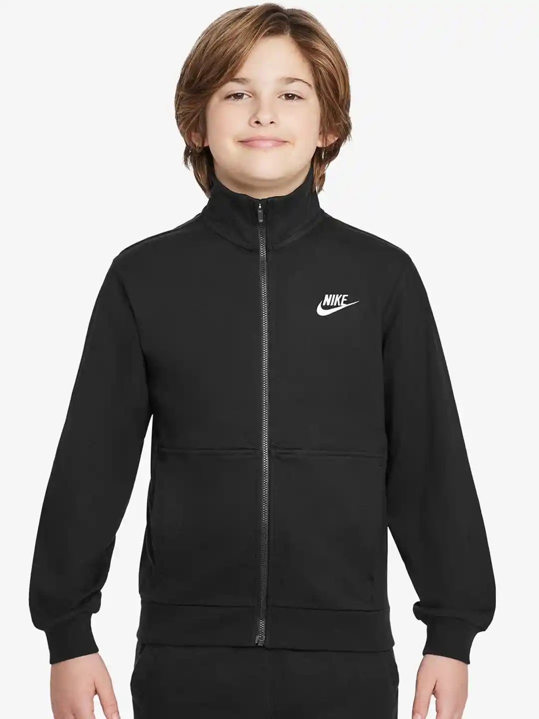 Buy Nike Sportswear Club Older Kids' Full-Zip Knit Jacket