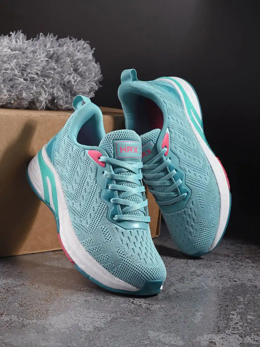 Grey Hrx Ladies Shoes Buy HRX By Hrithik Roshan Women Mesh