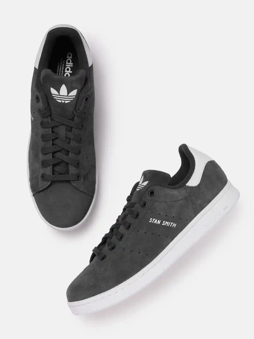 stan smith black leather