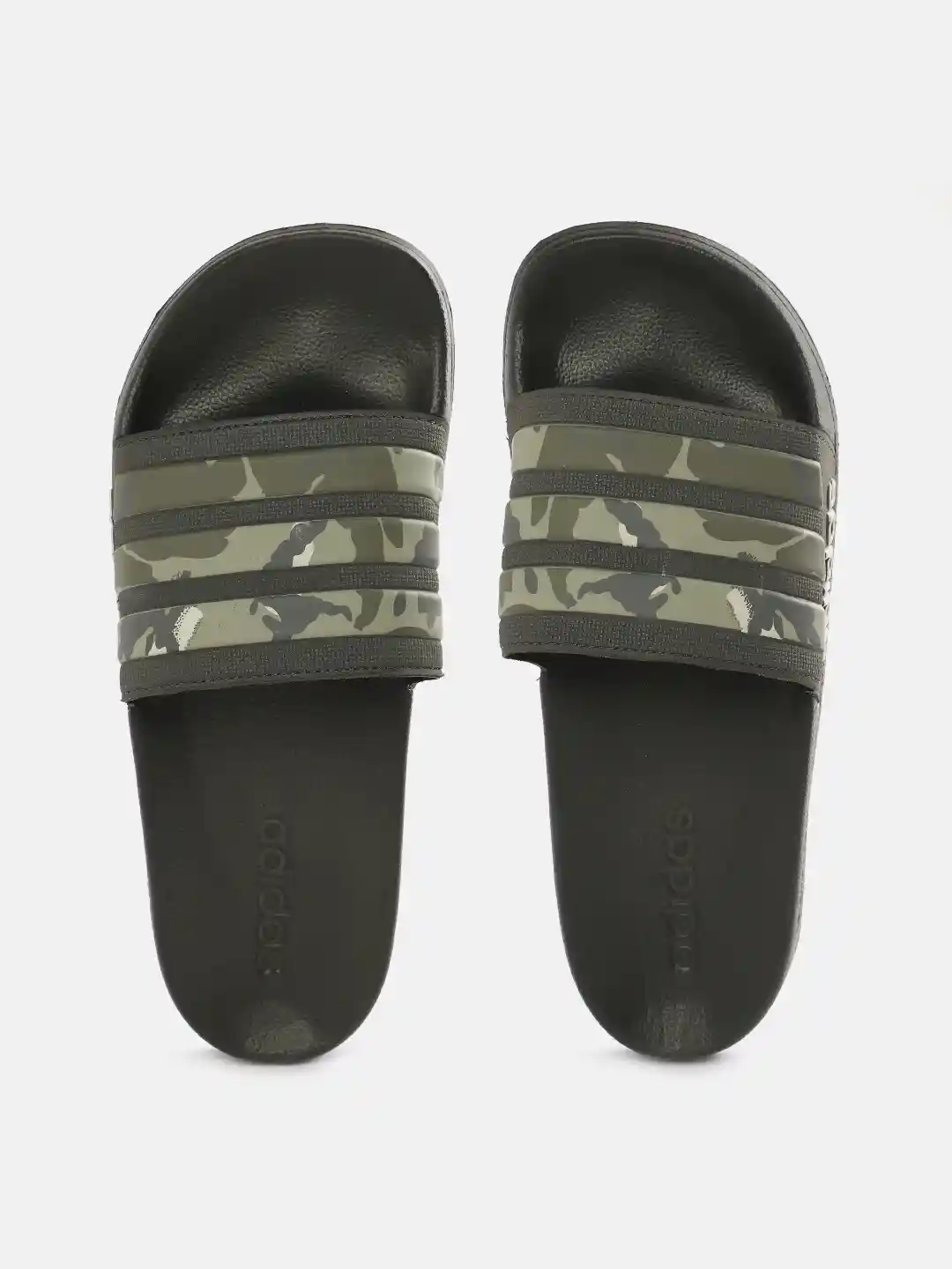 Adidas Originals Adidas Cloudfoam Adilette Slippers Grey Adidas