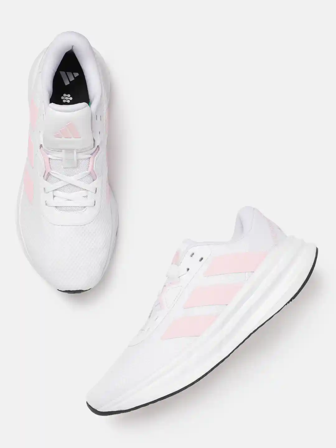 Buy ADIDAS Women Woven Design Round-Toe Galaxy Running Shoes