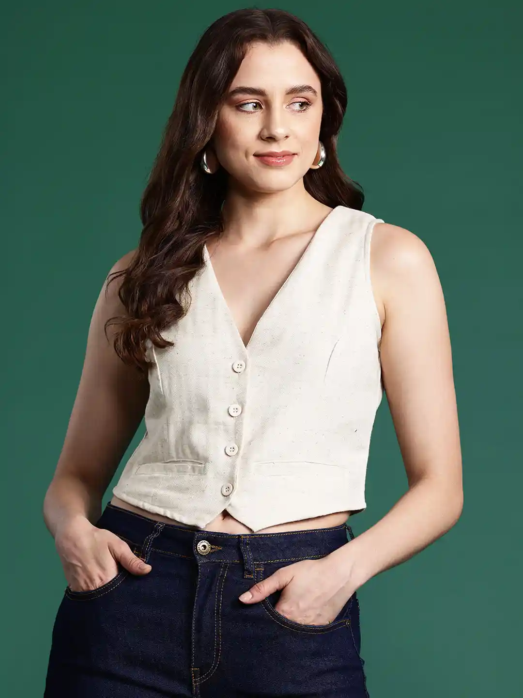 Waist Coat Mango Waistcoat Womens Buy DressBerry Pure Cotton