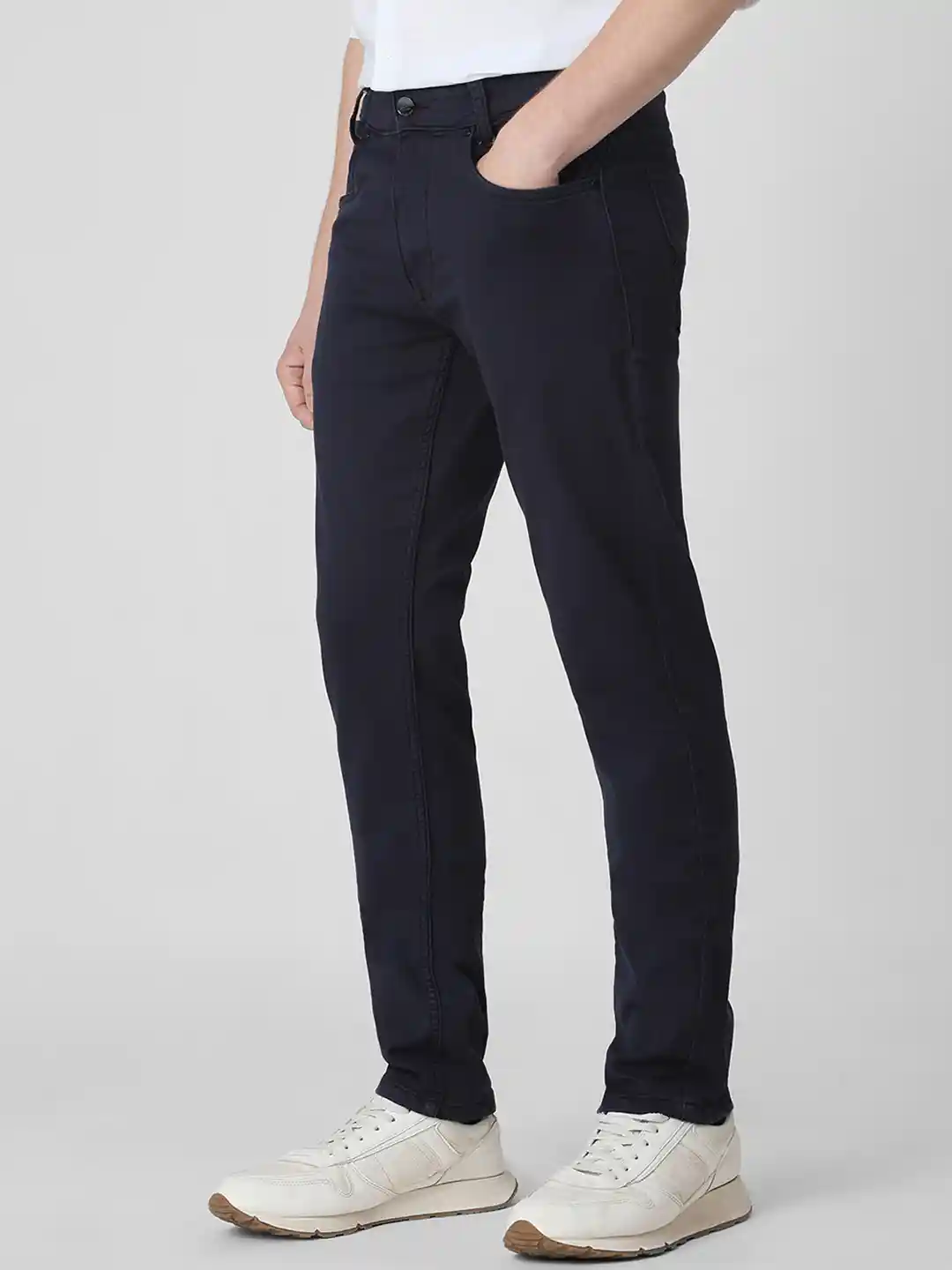 Buy Mufti Men Skinny Fit Stretchable Mid-Rise Jeans Jeans for