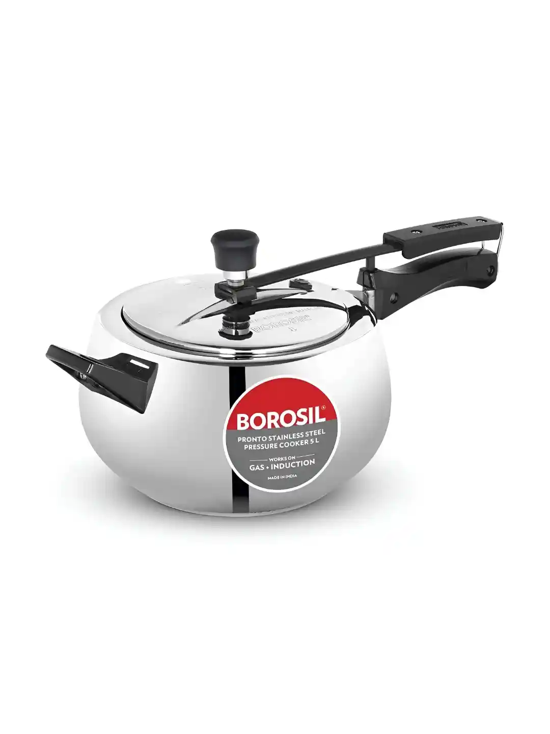 Buy BOROSIL Pronto Stainless Steel Induction Base Inner Lid - Main Image