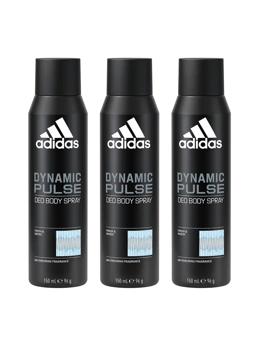 Buy ADIDAS Men Set Of Dynamic Long Lasting Deo Body Sprays 96g - Main Image
