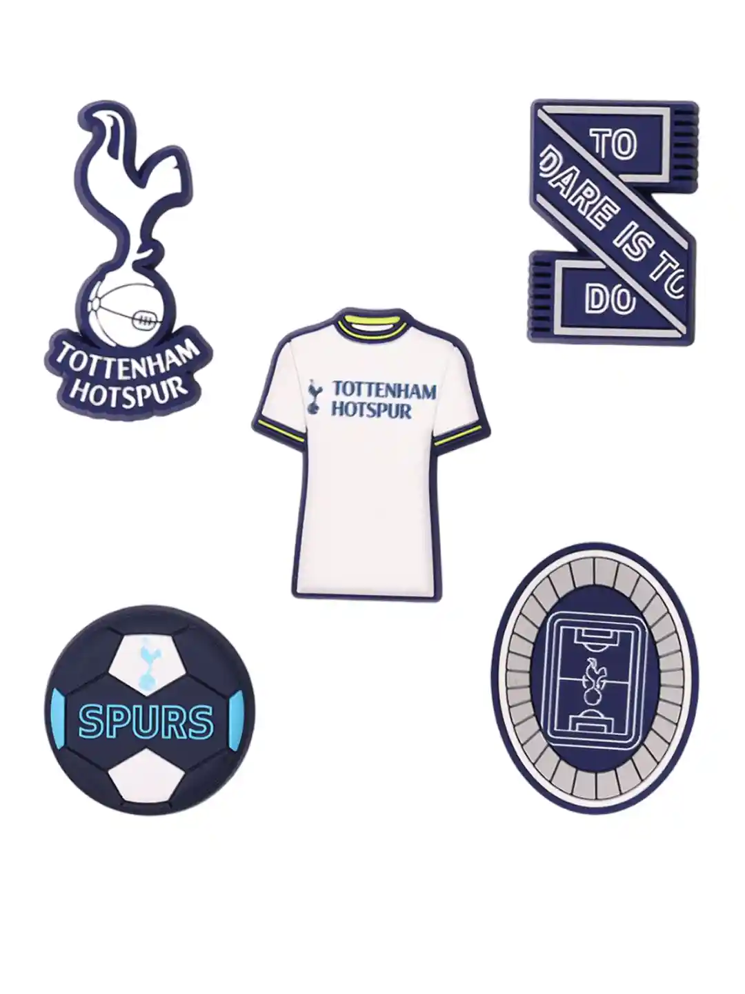 Buy Crocs 5-Pcs Tottenham Shoe Charms Jibbitz Jibbitz for Unisex