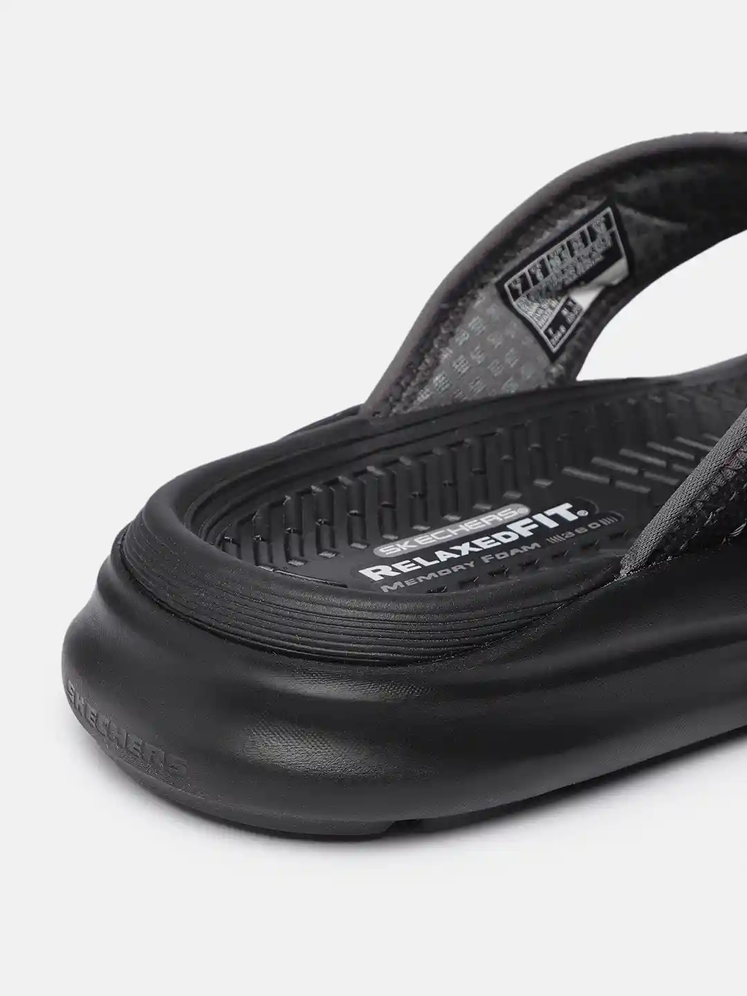 Sargo Mens Skechers Flip Flops Size 10 Men Skechers Sargo Slide Black,  Slipper Type: Rubber Slipper At