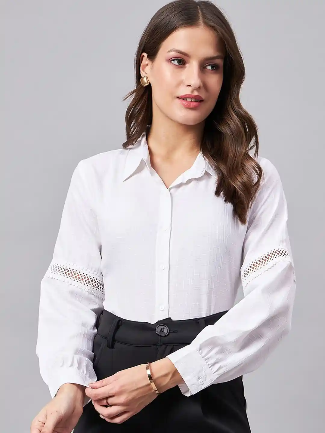 Buy Style Quotient Women Smart Opaque Formal Shirt Shirts for