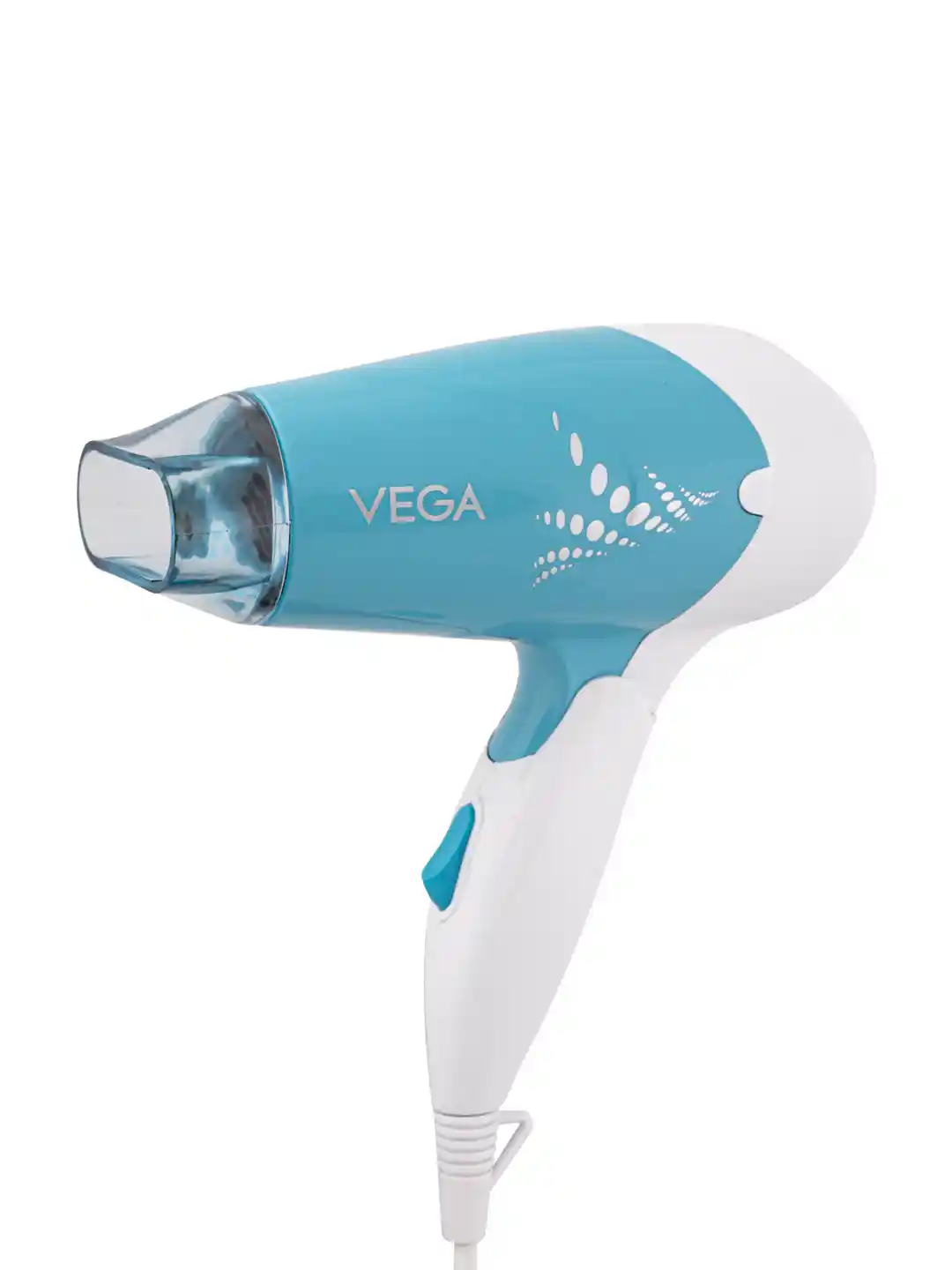 VEGA VHDH-29 Insta Glam Foldable 1000 Watts Hair Dryer Blue White