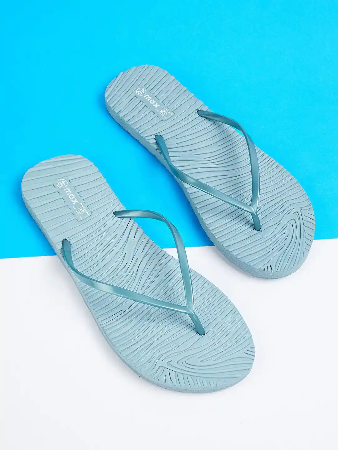 Buy max Women Self Design Thong Flip-Flops Flip Flops for Women