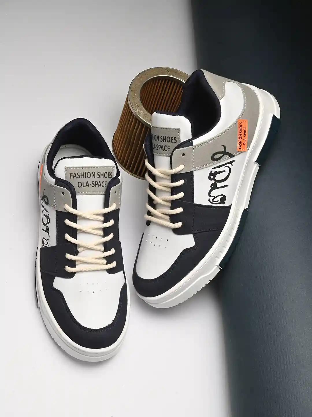 Buy Layasa Men Colourblocked Suede Sneakers Casual Shoes for Men