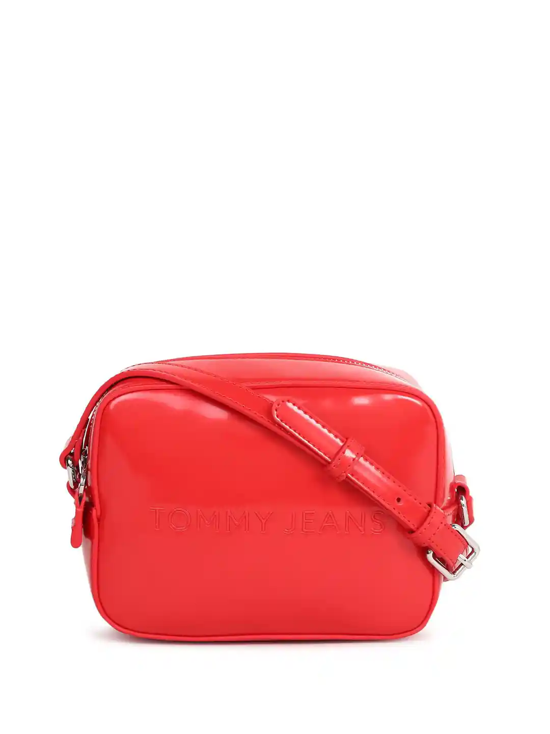 Buy Tommy Hilfiger Cherry Red Sling Bag Handbags for Women