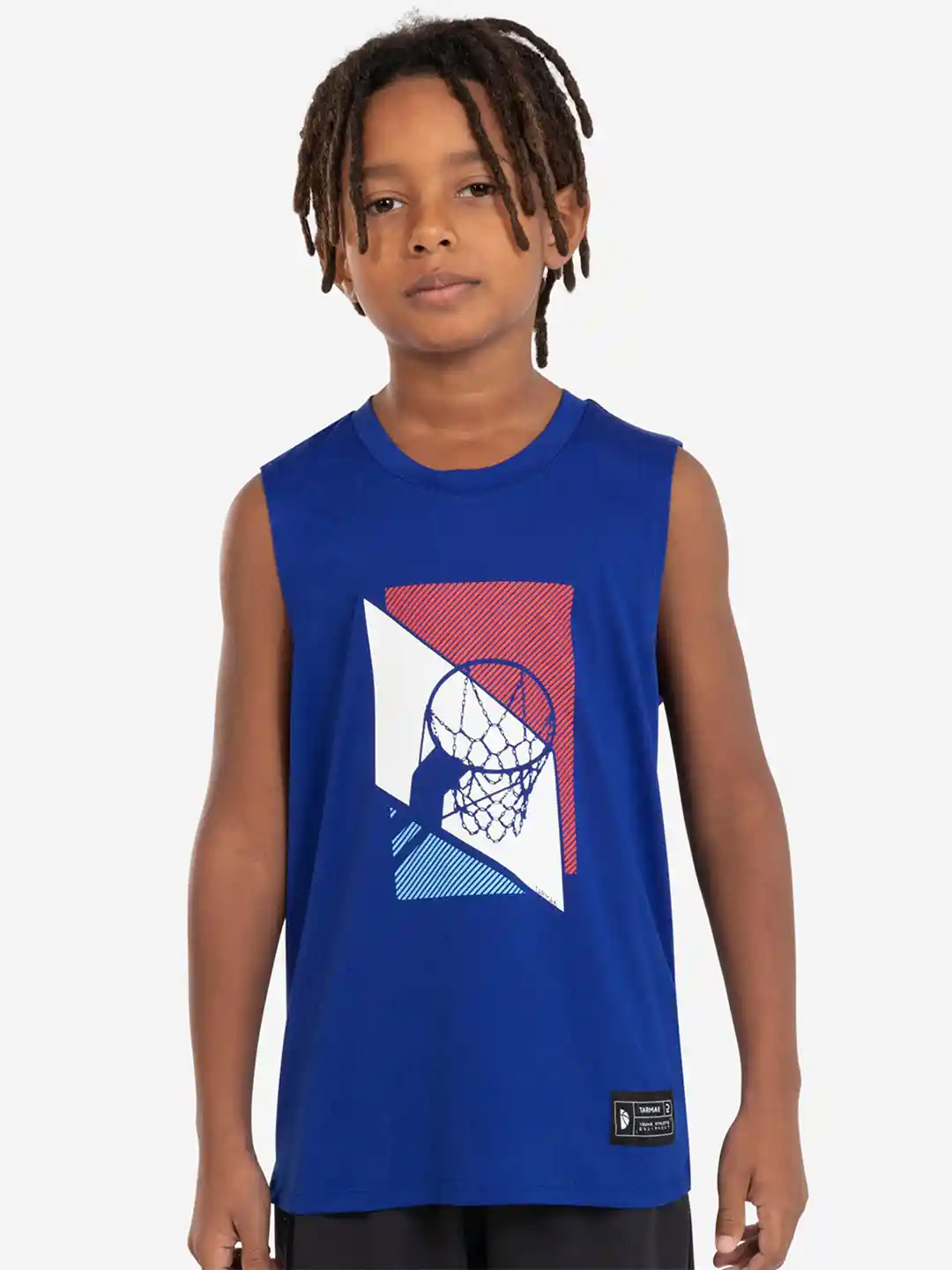 Buy Decathlon TARMAK Kids Blue Printed Lightweight Basketball