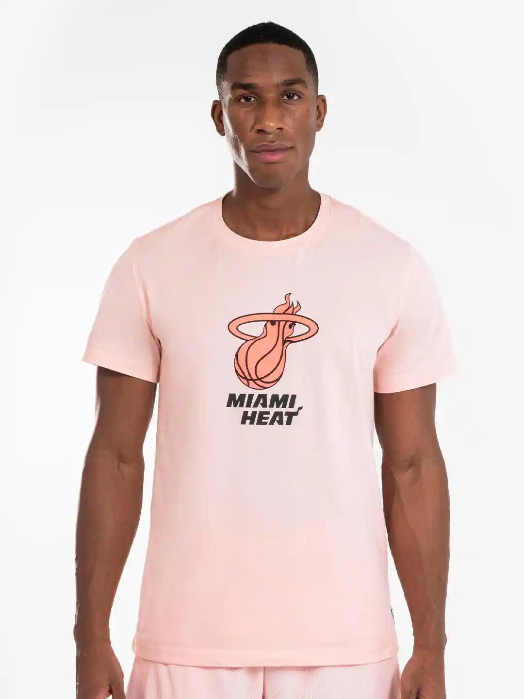 Buy Decathlon TARMAK Unisex Adult Pink Nba Miami Heat Print - Main Image