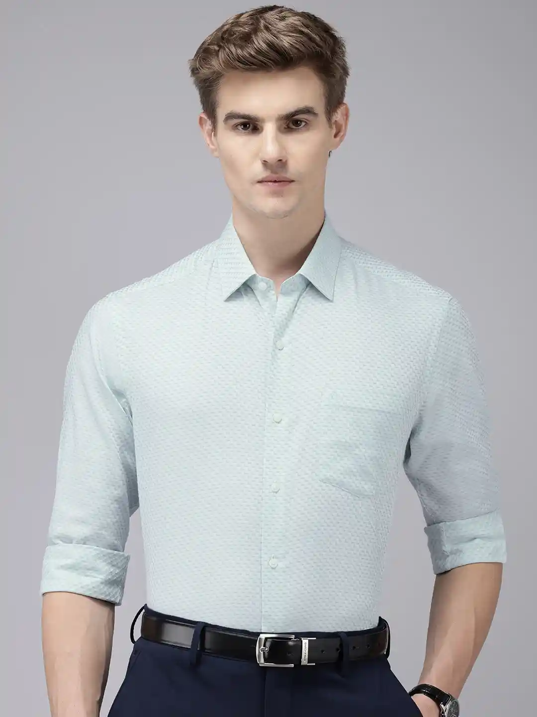 60's ARROW Rayon Open Collar USA ブルー 60's ARROW Rayon Open Collar USA ブルー 1950s Vintage Arrow