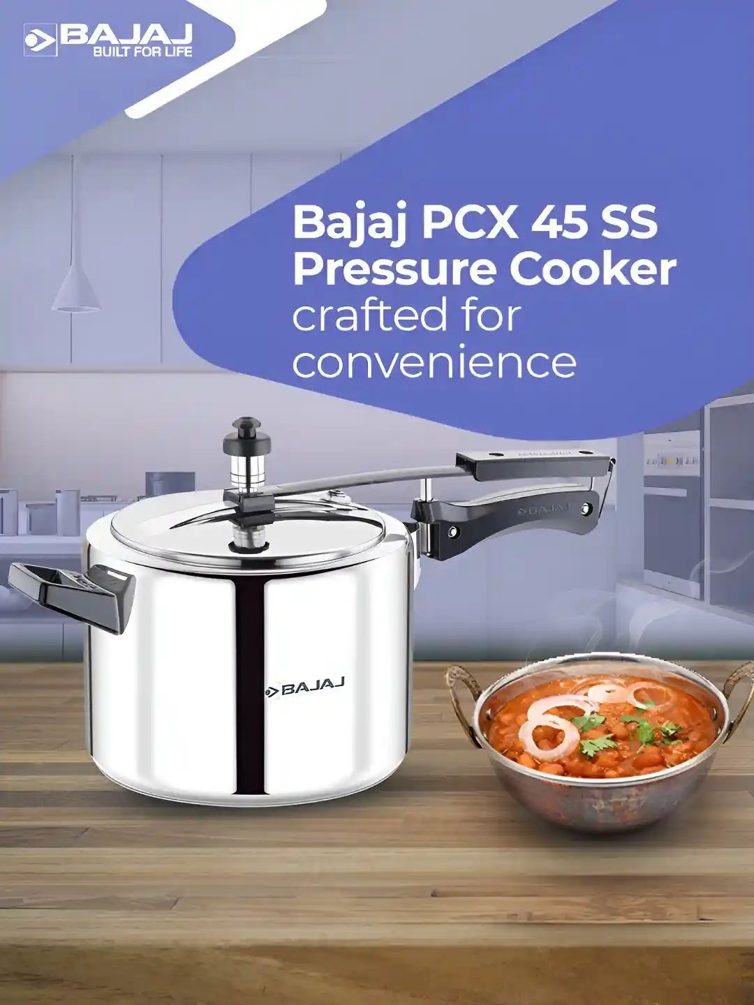 Bajaj Pcx 45 Bajaj Pressure Cooker Price Buy Bajaj Pcx 45 Ss