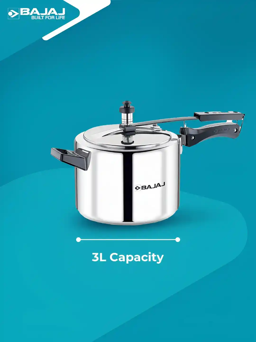 Buy Bajaj Pcx 43 Ss Silver Toned Black 3L Stainless Steel