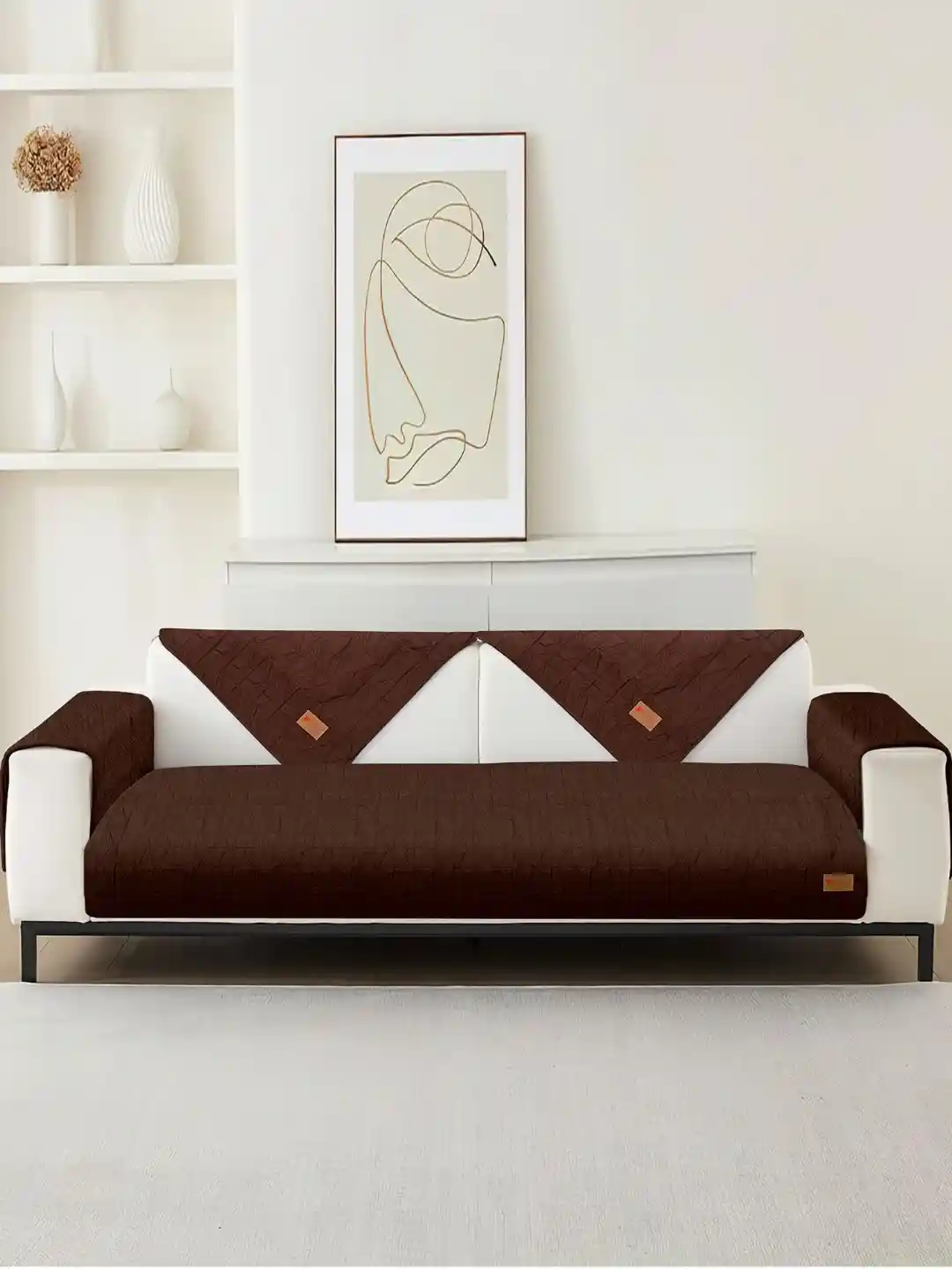 slip covers one arm sofa cover
