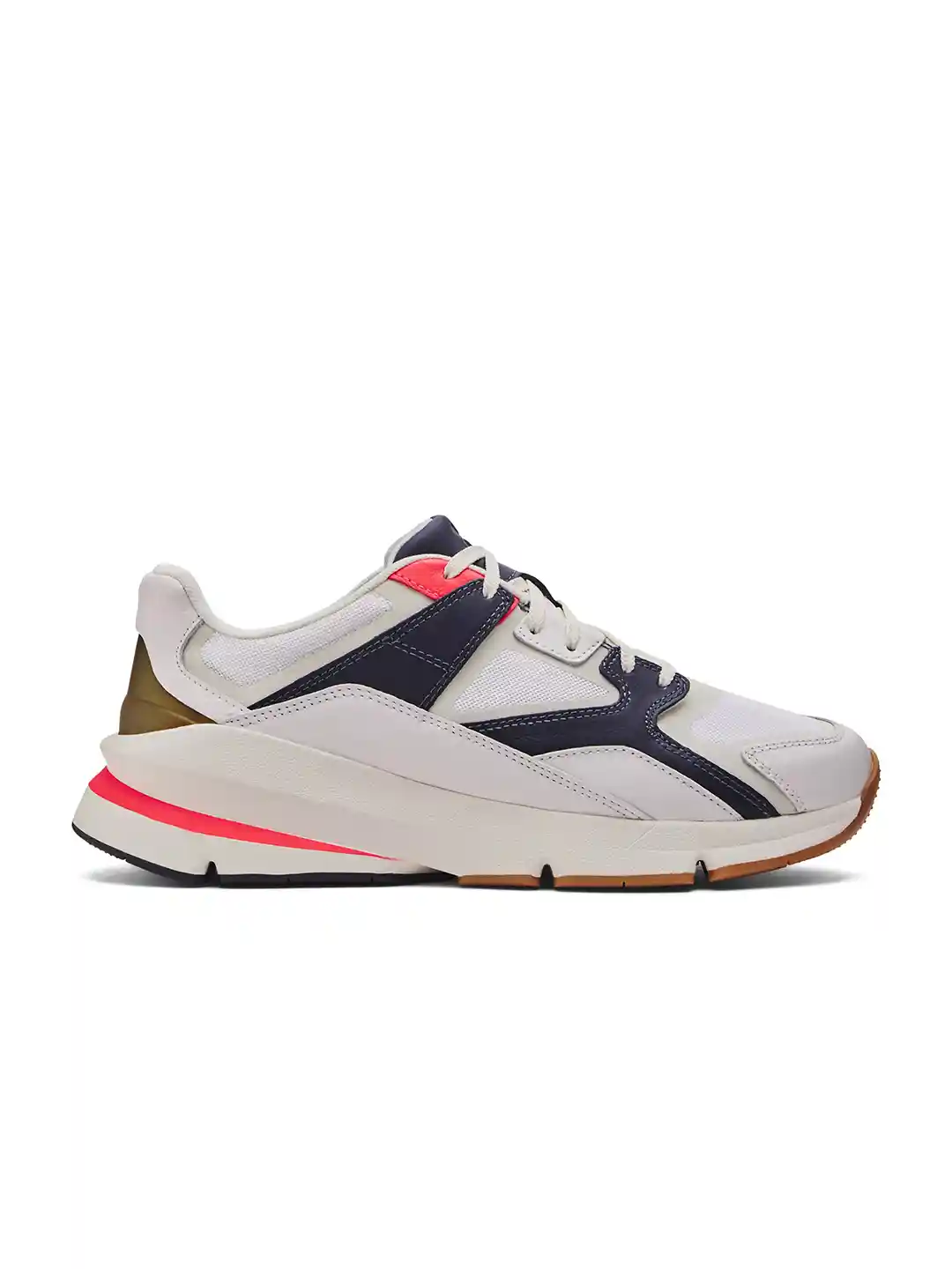 UNDER ARMOUR Men Woven Design Forge 96 Leather Reissue Running Shoes