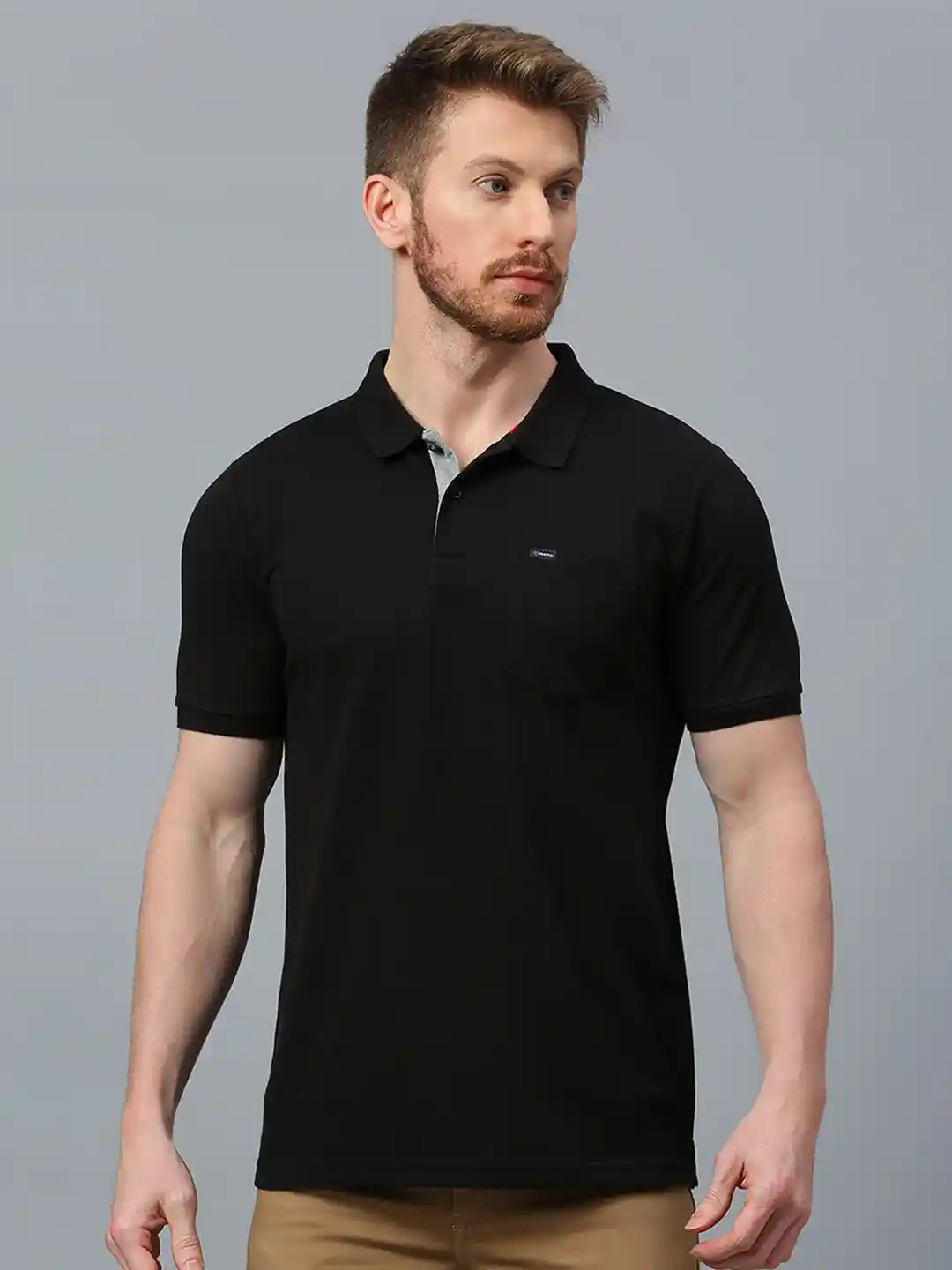 Buy Klub Fox Men Polo Collar Pockets T-shirt Tshirts for Men