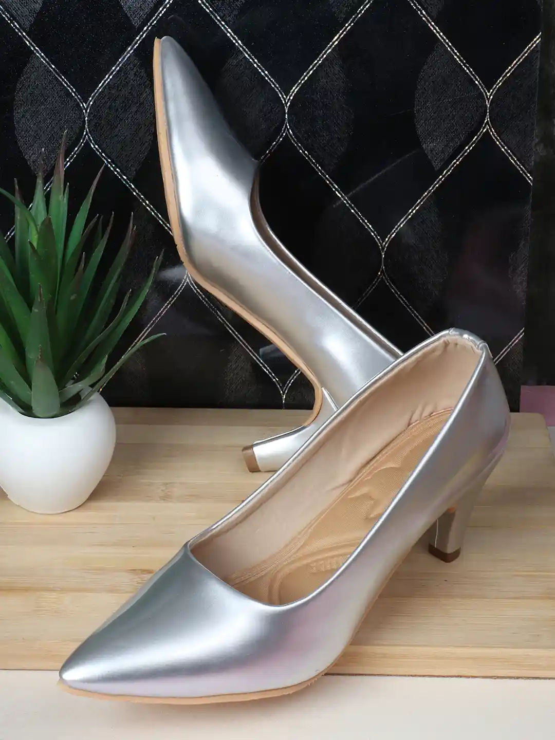 Buy Denill Pointed Toe Kitten Heeled Pumps Heels for Women