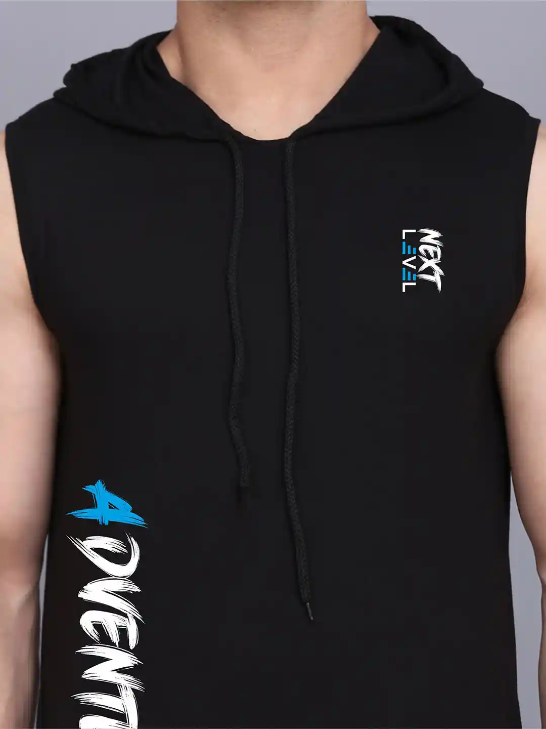 Buy SLOWLORIS Pack Of 2 Printed Sleeveless Gym Vest SL28 COMBO