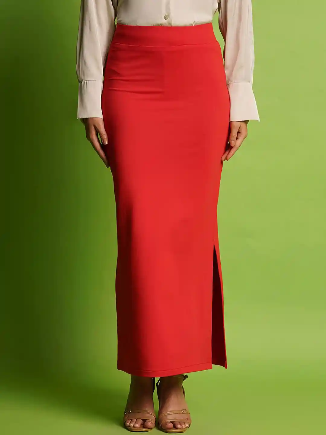 Long Tight Skirt Fashion Women Long Solid Black Pencil Skirt