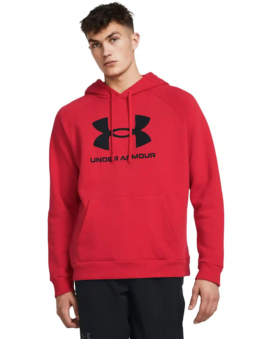UNDER ARMOUR Rival Fleece Logo Printed Hooded Sweatshirt