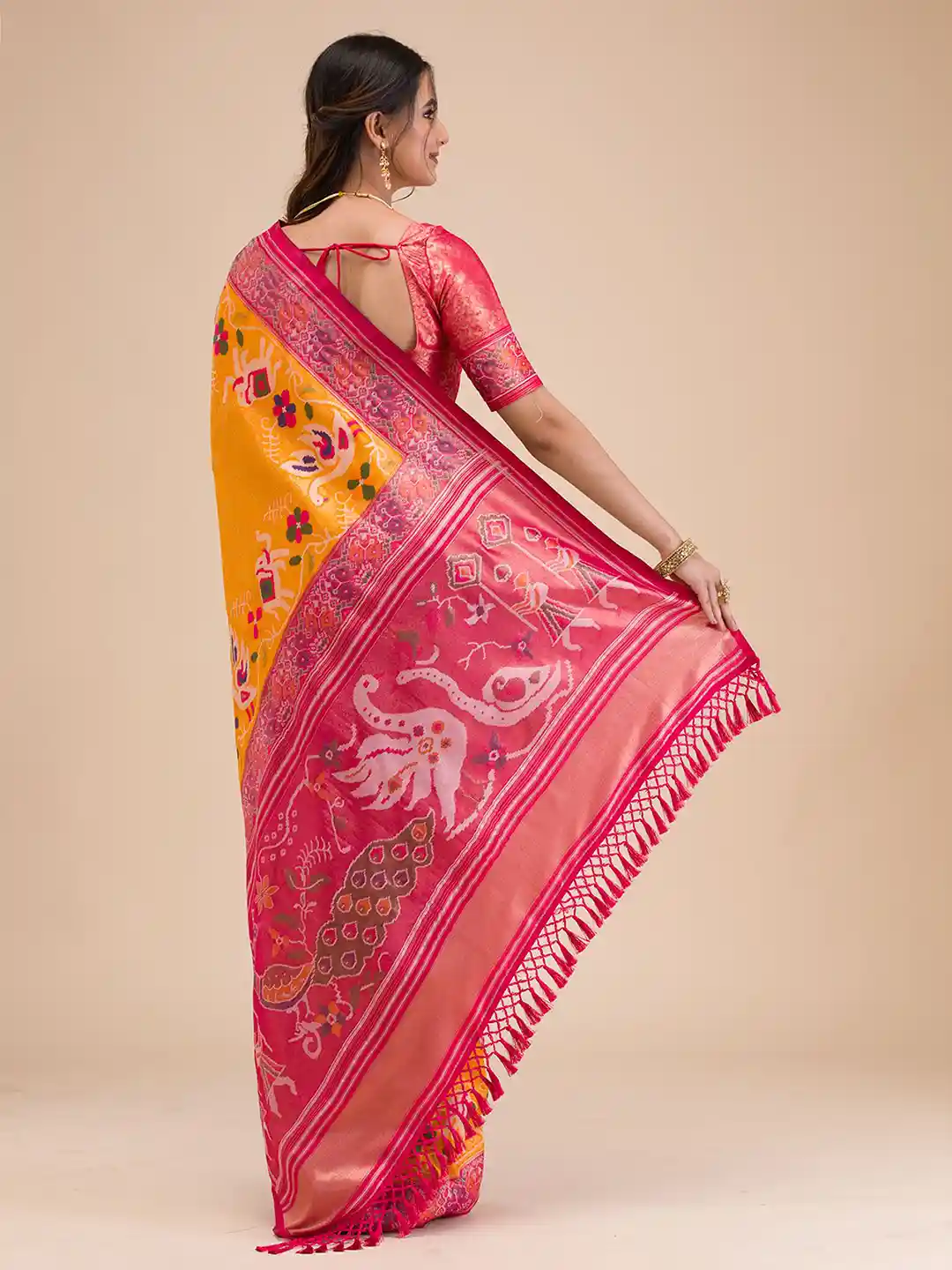 kosariii✴︎ Buy Koskii Woven Design Zari Saree - Sarees for Women