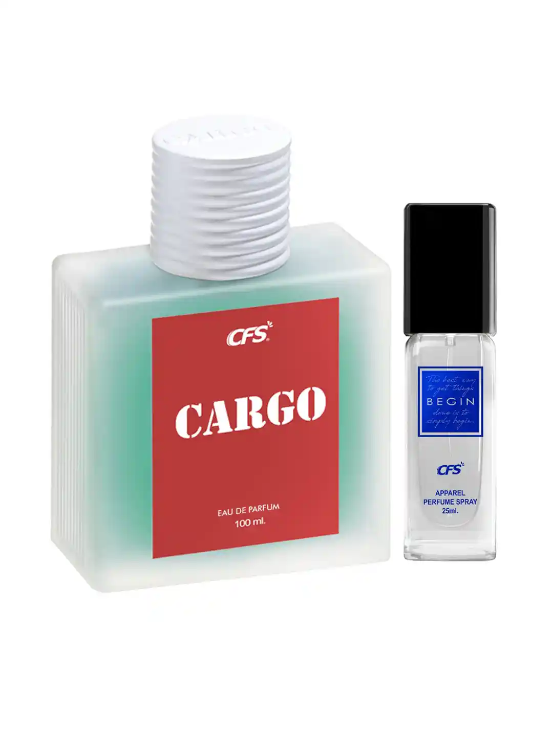 CFS Cargo Eau De Parfum 100ml Begin Apparel Perfume 25ml