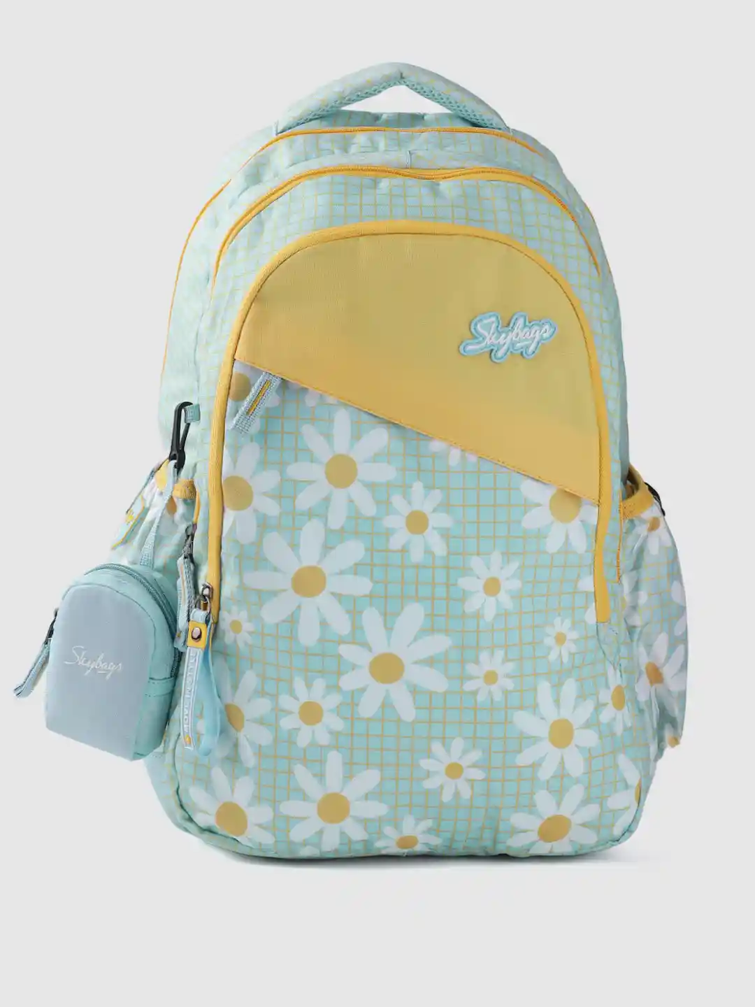 Buy Skybags Girls Graphic Print Backpack with Pouch Backpacks