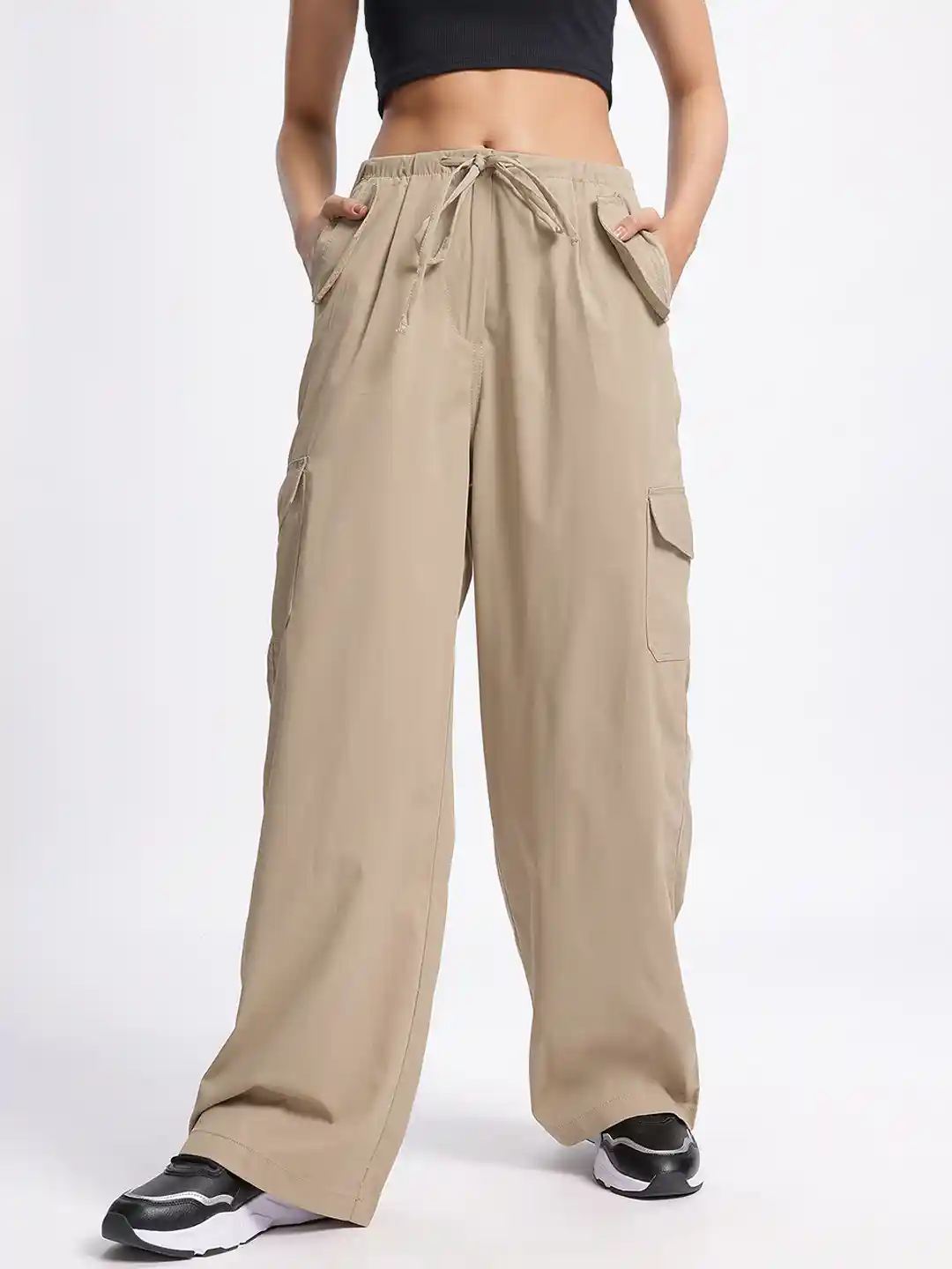 Buy The Roadster Lifestyle Women Casual Finesse Cargo Baggy