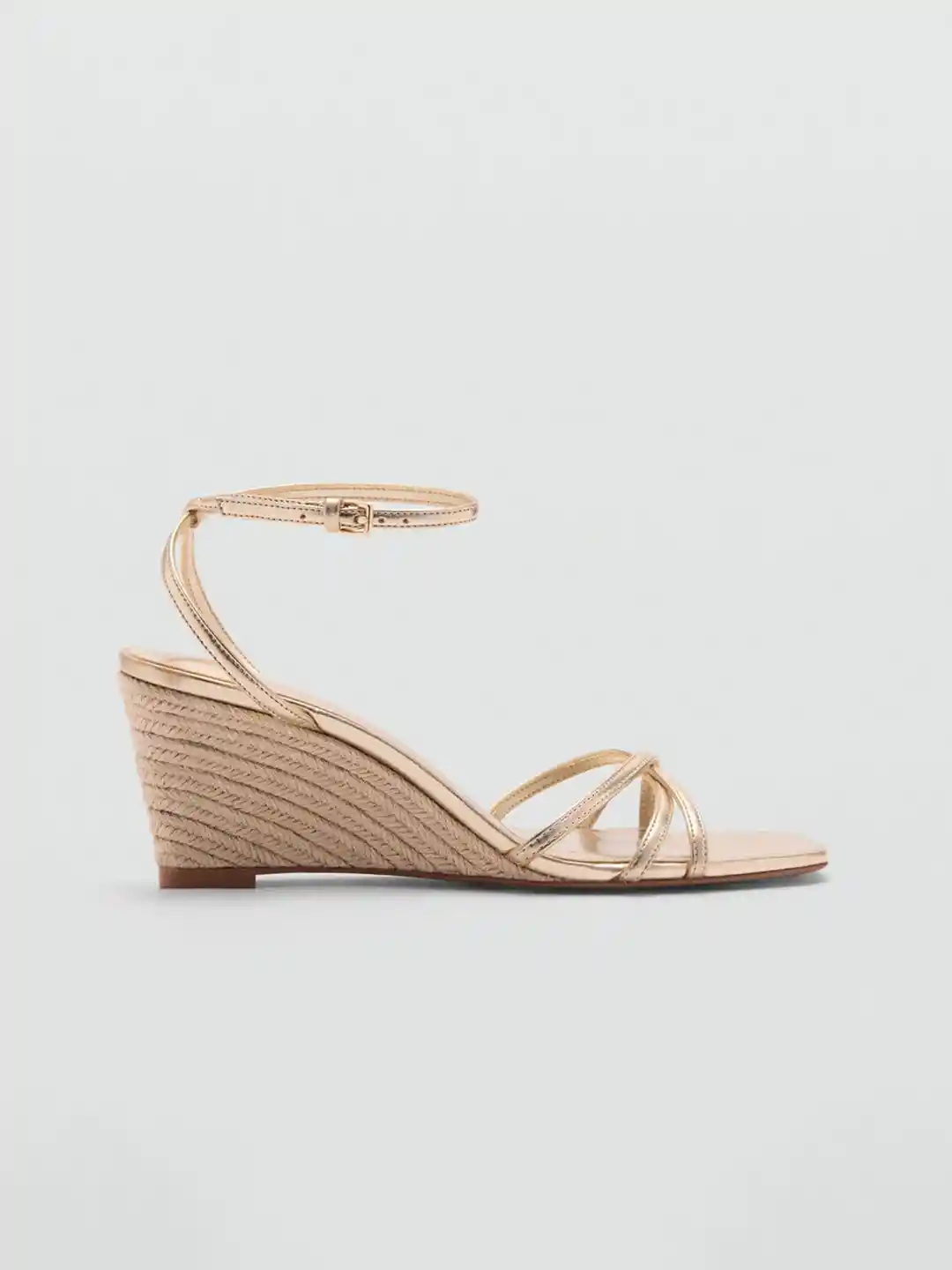 Buy MANGO Mid Top Ankle Loop Wedge Heel Heels for Women 30037957