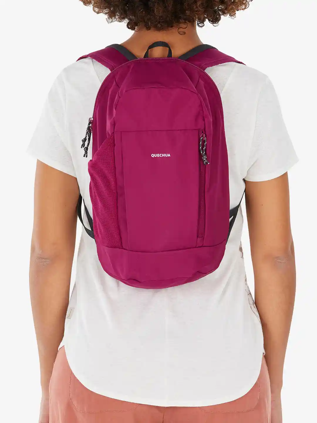 Buy Decathlon QUECHUA Pink 10L Hiking Backpack Backpacks for