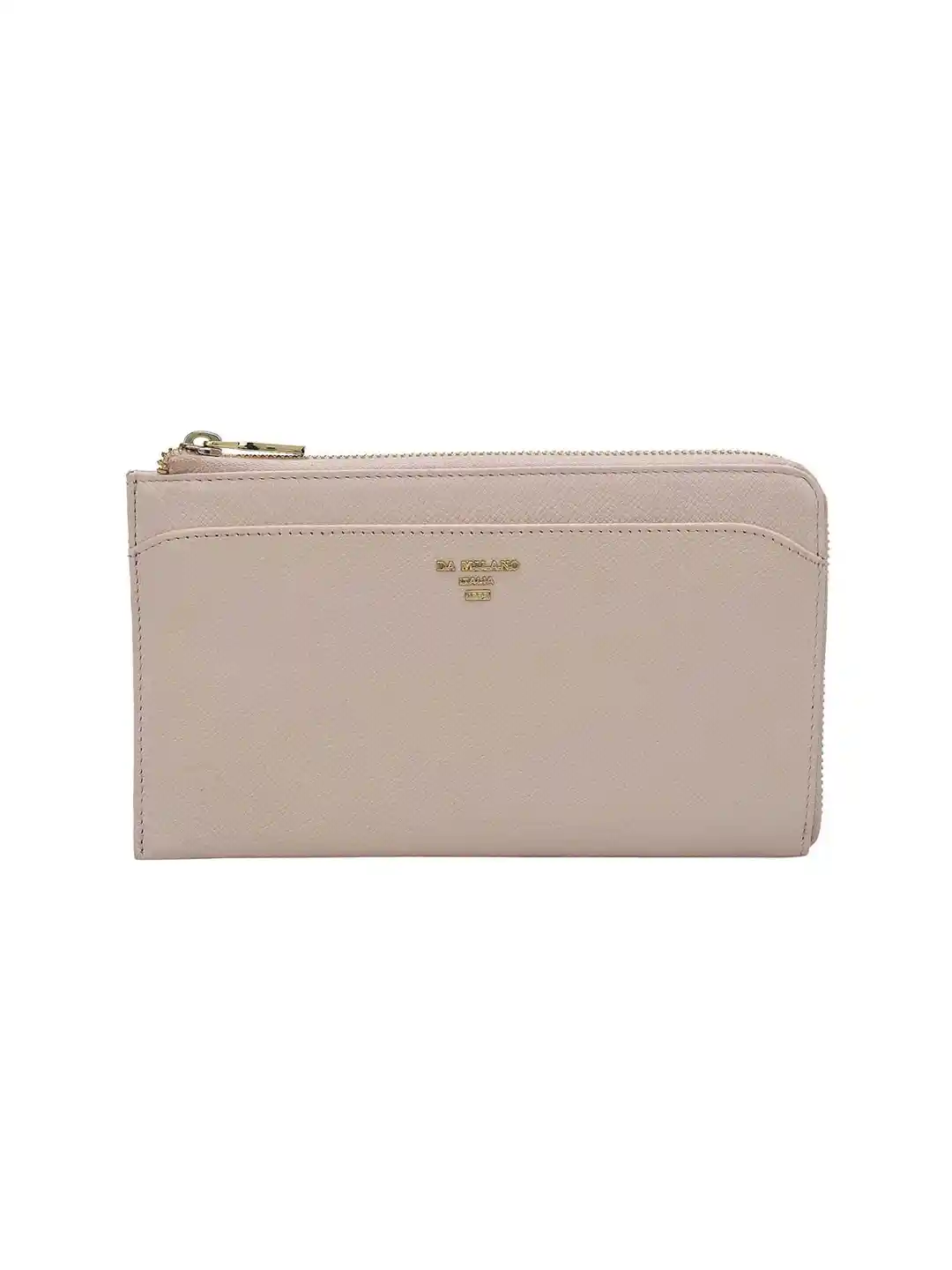 Buy Da Milano Leather Zip Around Wallet Wallets for Unisex