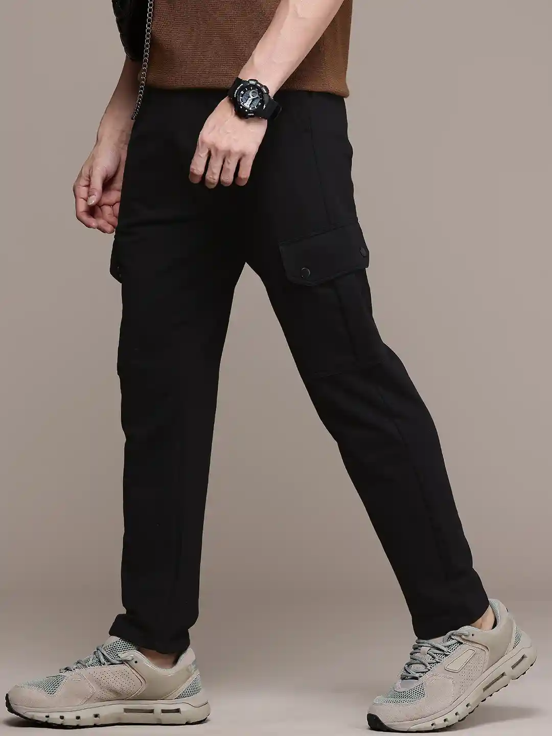 Buy WROGN Men Cargo Track Pants Track Pants for Men 30047001