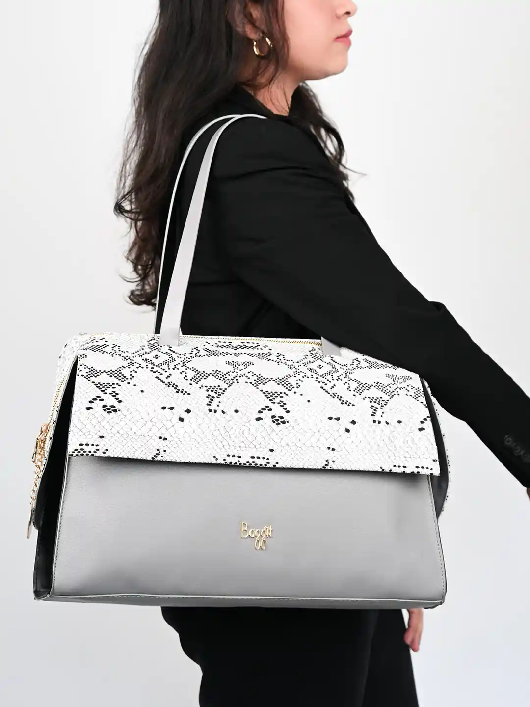 Baggit Women PU Laptop Bag