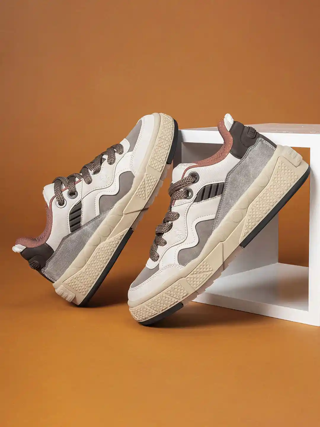 Buy Red Tape Men Colourblocked Lace Up Sneakers Casual Shoes for