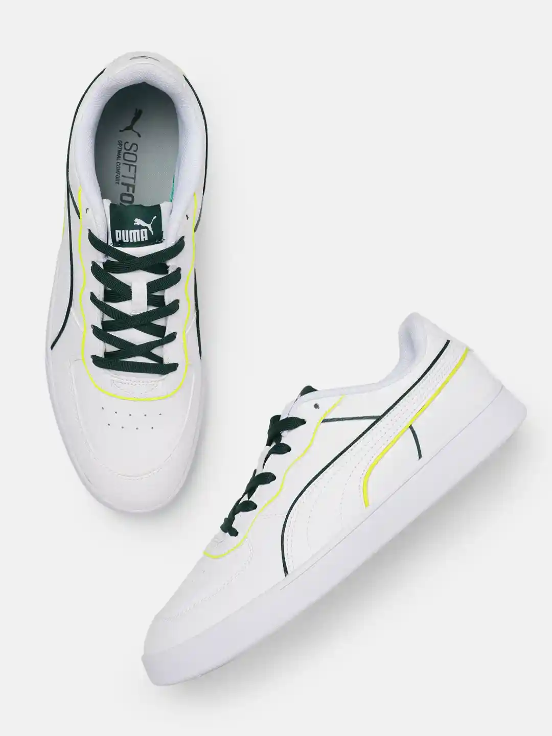 Casual Shoes Myntra Puma Shoes 50 Off Buy Puma Smart White And Red