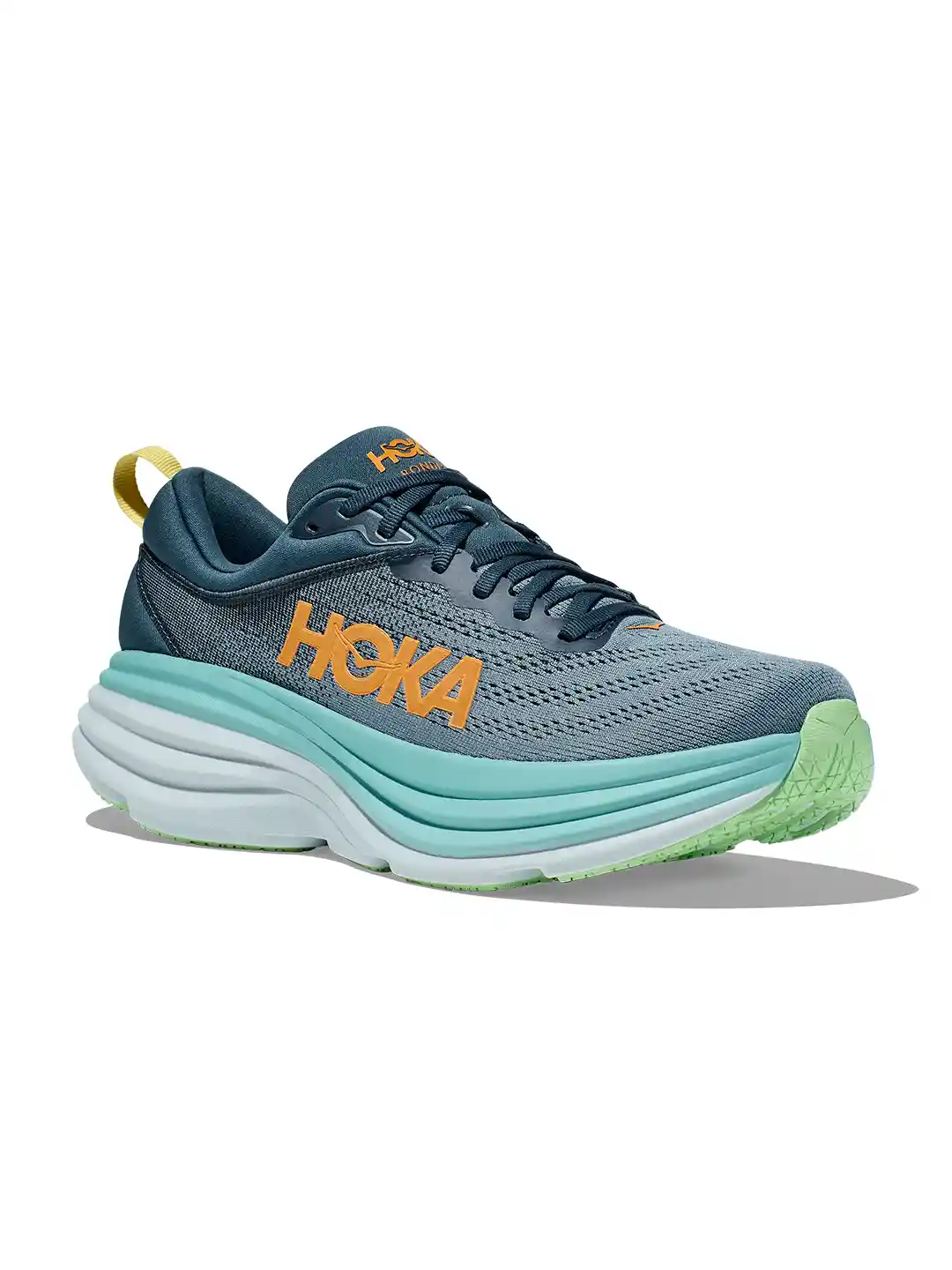 Buy HOKA Men Woven Design Bondi Running Shoes Sports Shoes for