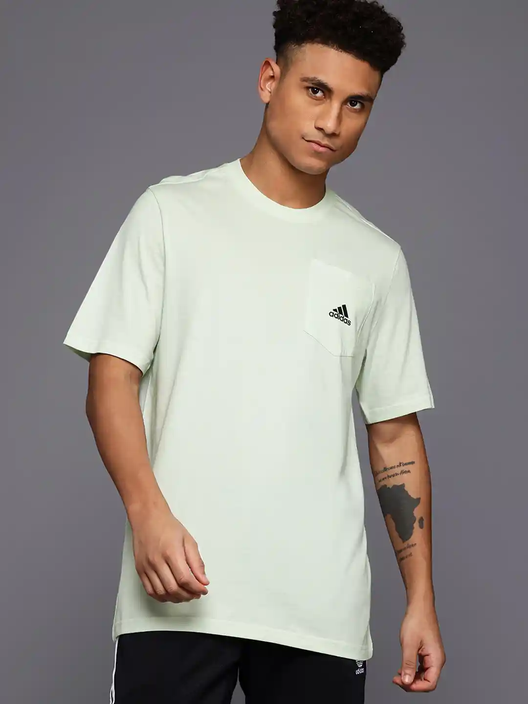 Buy ADIDAS Pocket Detail Pure Cotton Training T-shirt Tshirts