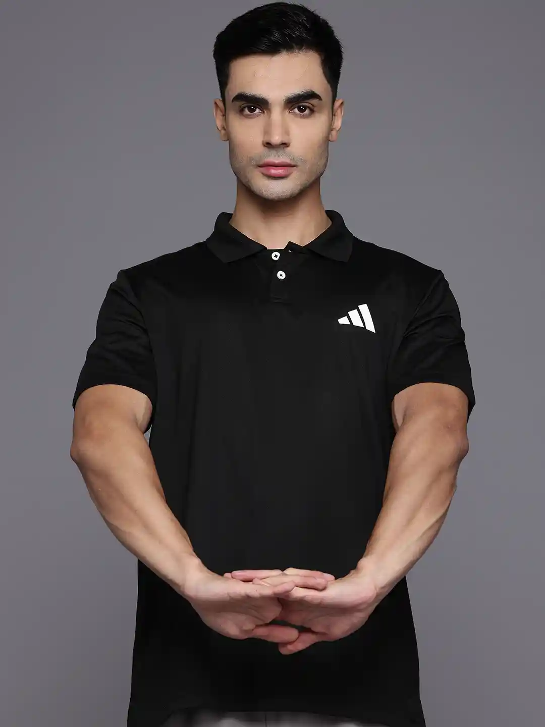 Buy ADIDAS Brand Logo Polo Training T-shirt Tshirts for Men