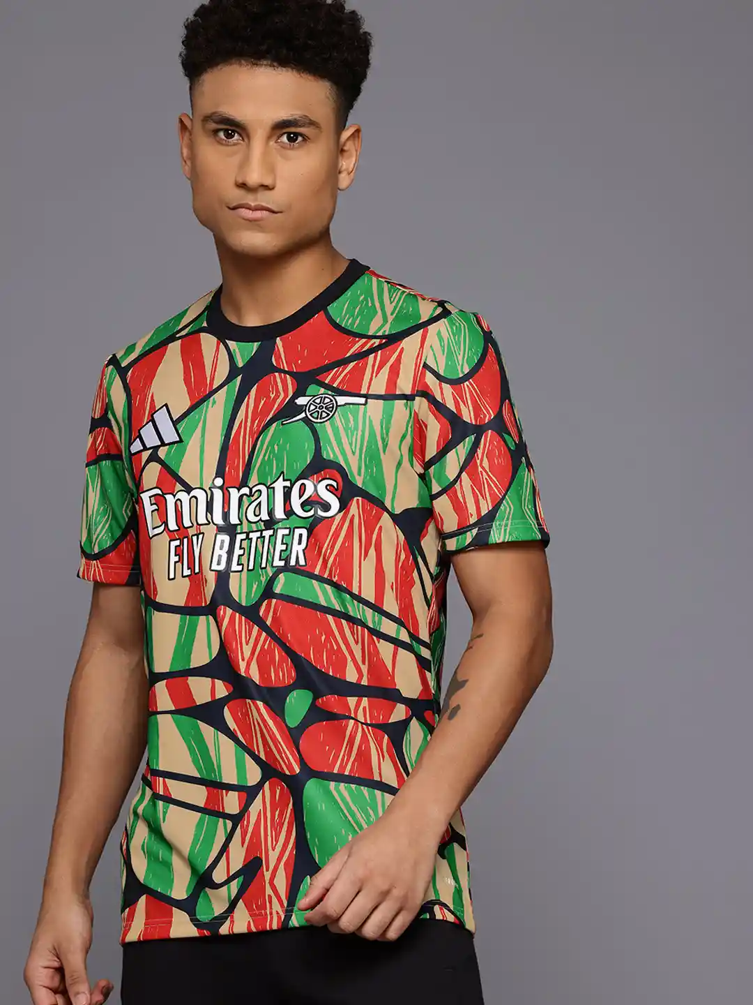 Buy ADIDAS Arsenal FC Pre-Match Football Jersey Tshirts for Men