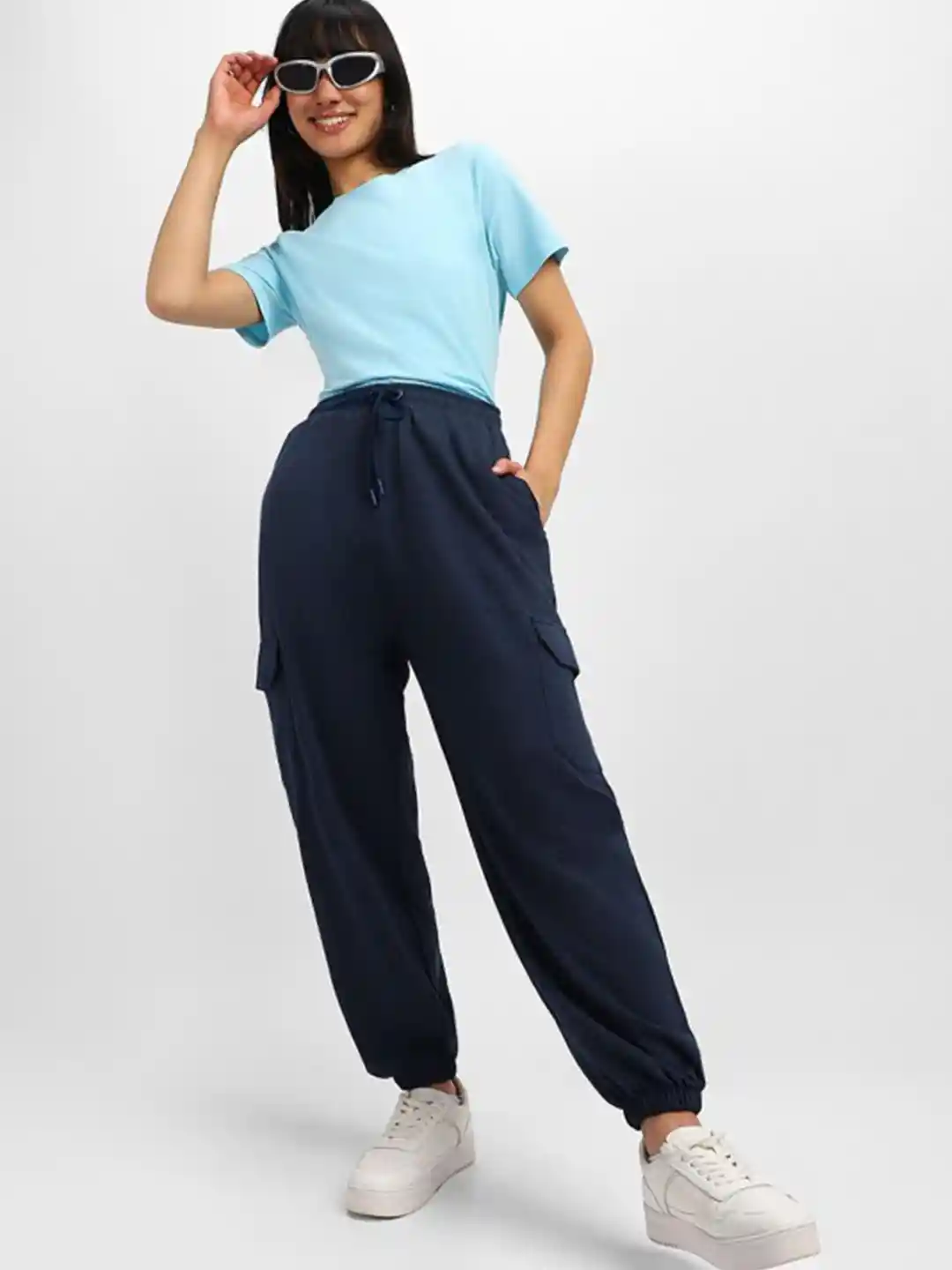 Baggy Cotton Tracksuit Bottoms Women's Women's Jogging