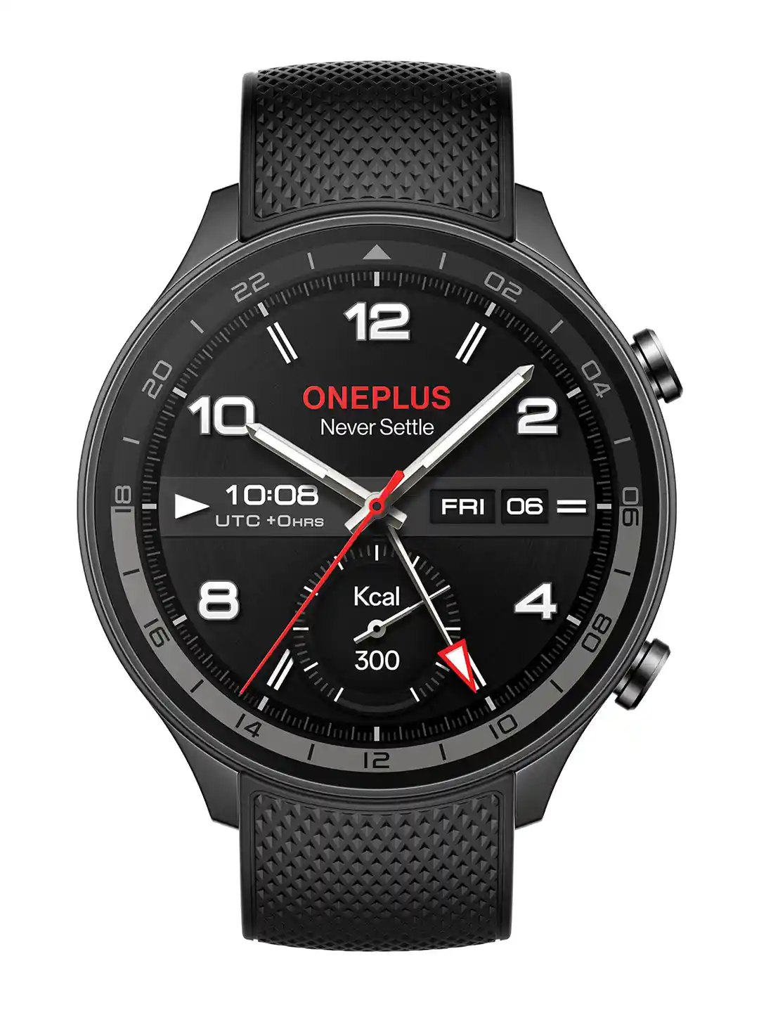 OnePlus Watch 2R with Wear OS 4, Snapdragon W5 Chipset Upto 100 hrs  battery 5491100165