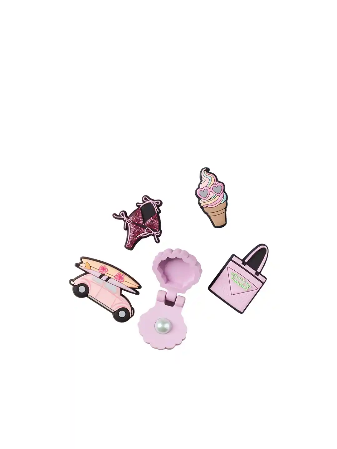 Buy Crocs Pack Of Girly Beach Trip Shoe Charms Jibbitz Jibbitz