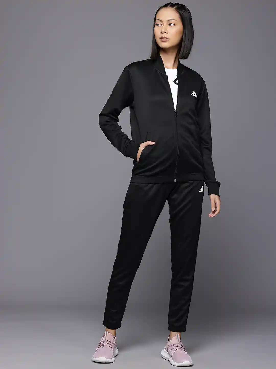 Buy ADIDAS Women Plain Ts Aeroready Track Suits Tracksuits for