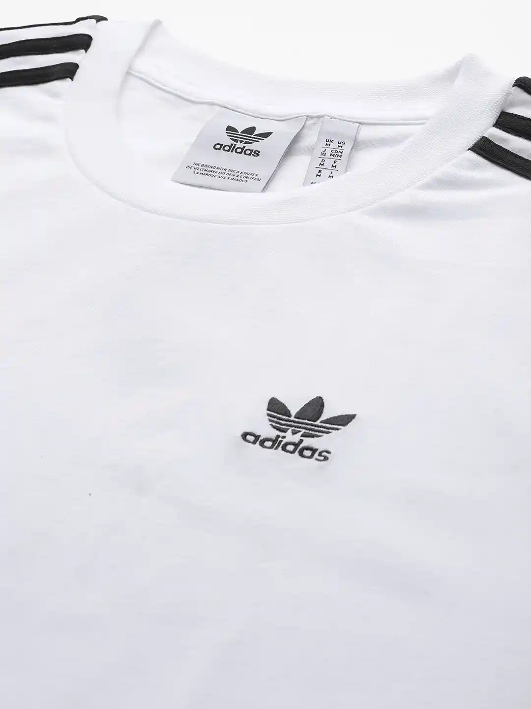 Buy ADIDAS Originals Drop-Shoulder Sleeves Pure Cotton Oversize T