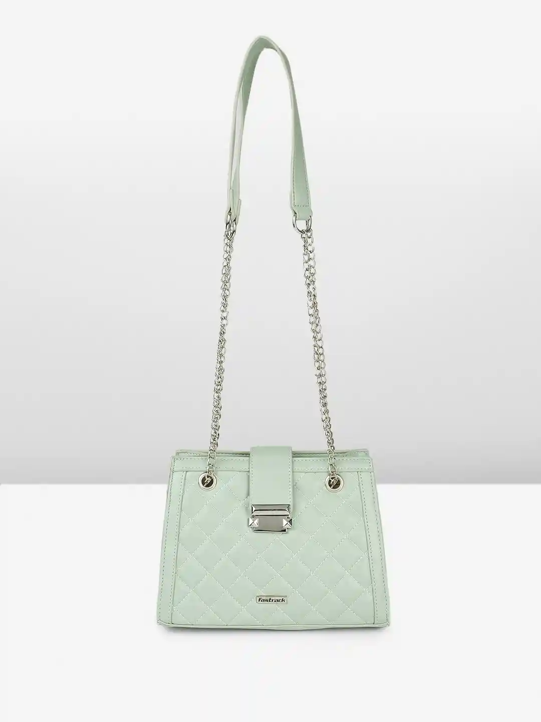 Buy Fastrack Quilted Structured Shoulder Bag Handbags for Women